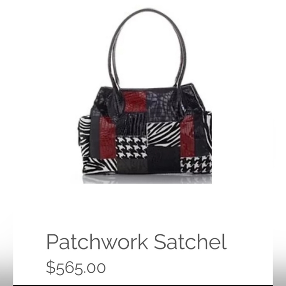 CLEVER CARRIAGE COMPANY Patchwork satchel - Picture 7 of 7